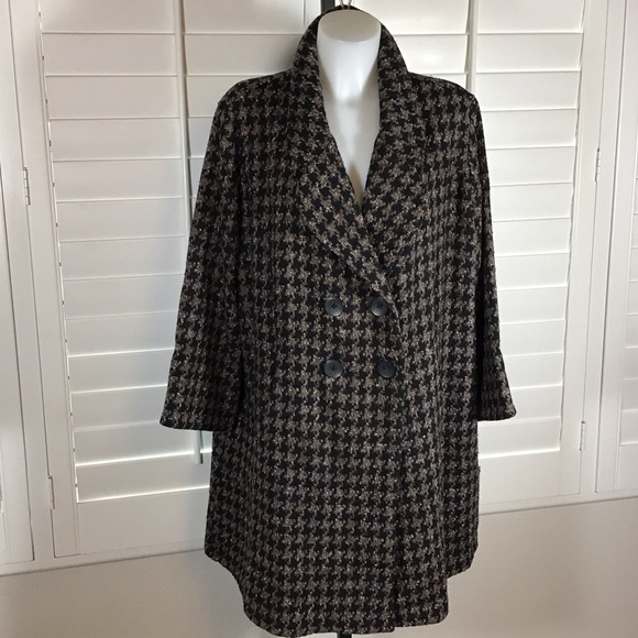 Apropos houndstooth swing coat - Picture 1 of 5